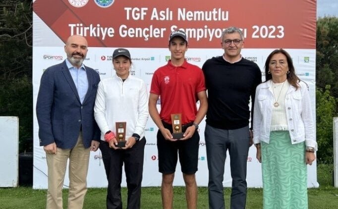 Golfte şampiyonlar belli oldu