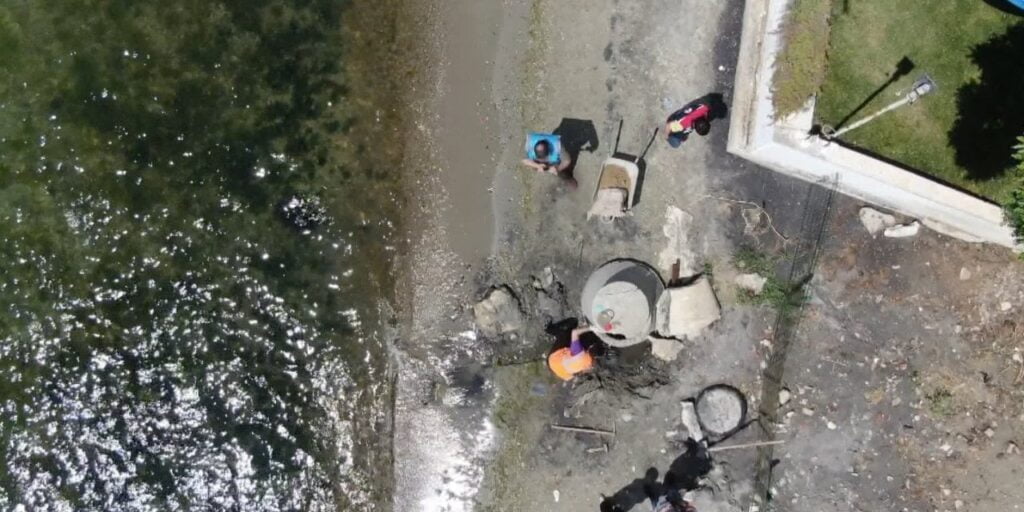 Silivri’de Kanalizasyon Suyu Denize Aktı