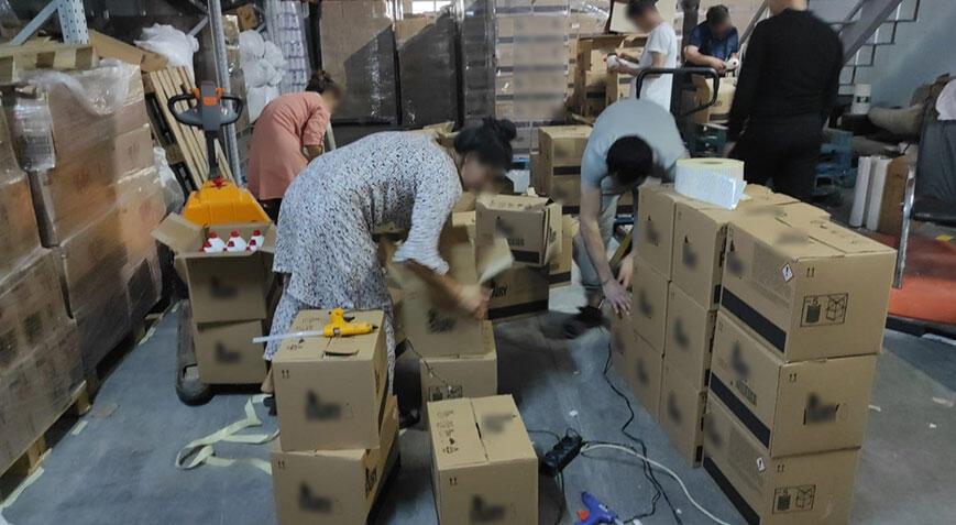 Ünlü markalar da var: Beylikdüzü’nde ele geçirildi, tam 15 ton!