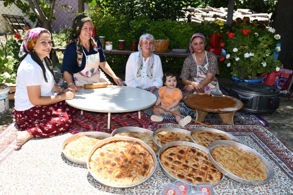 13. Ortaköy Börek Festivali hafta sonu gerçekleştirildi.