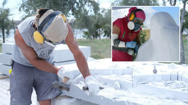 İBB ve Büyükçekmece Belediyesi heykel sempozyumuna hazırlanıyor.
