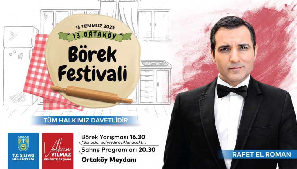 13. Ortaköy Börek Festivali 16 Temmuz’da