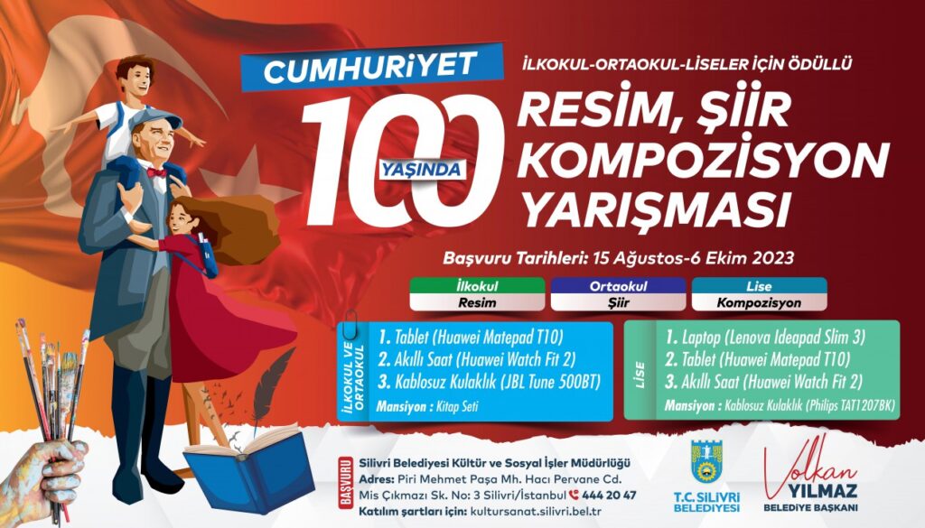 Resim, şiir ve kompozisyon yarışması için başvuru süreci başladı.