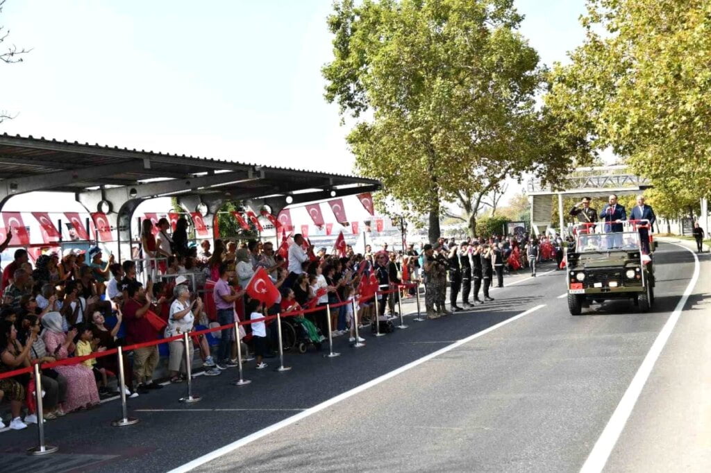 Tekirdağ’da 30 Ağustos Zafer Bayramı’nın 101. yılı coşkuyla kutlandı