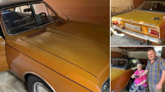 Bir benzeri daha yok: 53 yıllık aracı ilk sahibinden orijinal haliyle satın aldı