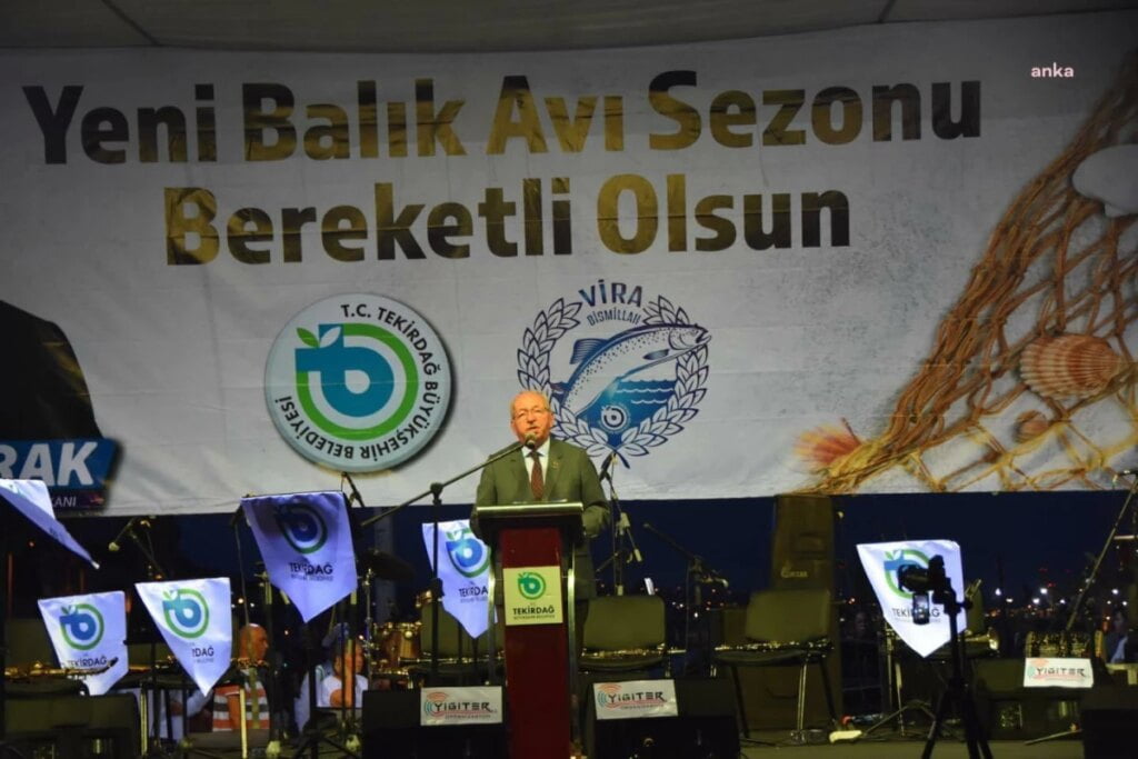 Tekirdağ Büyükşehir Belediyesi Balık Avı Sezonu Açılış Töreni Düzenledi