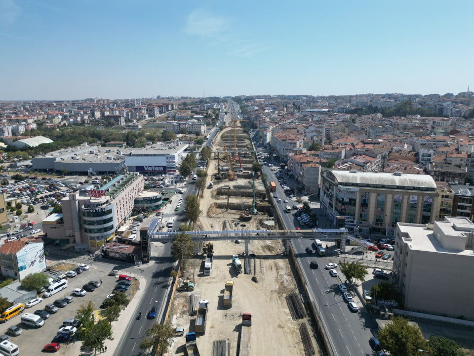 Geçiş Viyadüğü ilk temel betonu 16 Eylül’de dökülüyor.