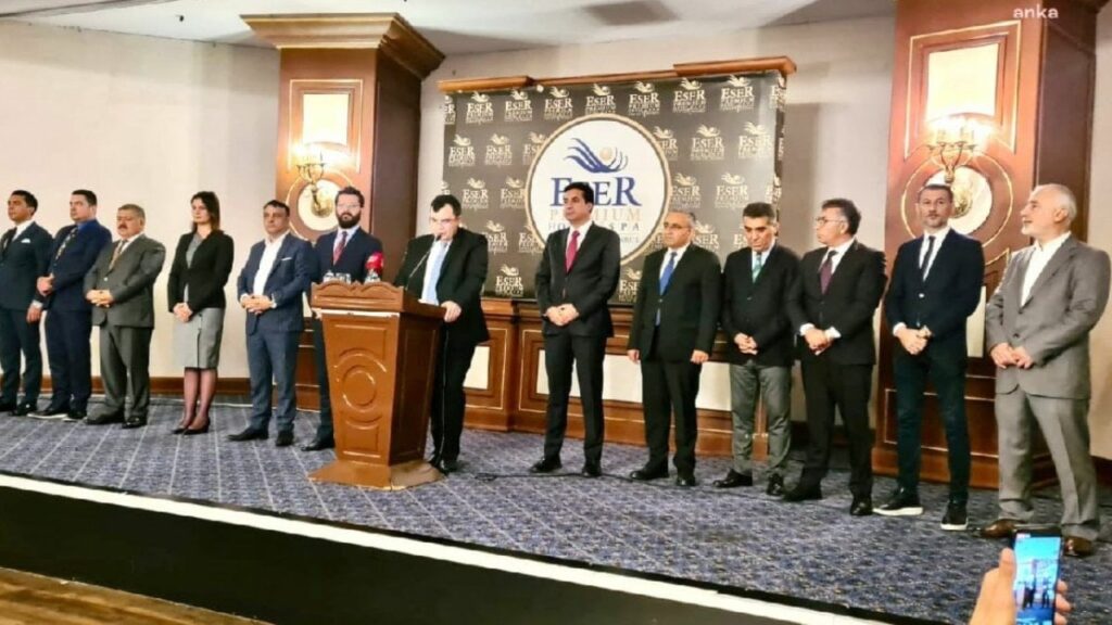 DEVA Partisi’nde Silivri İlçe Başkanı Fatih Demir  dahil İstanbul’daki 13 ilçe başkanı istifa etti