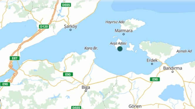 Marmara’da korkutan deprem
