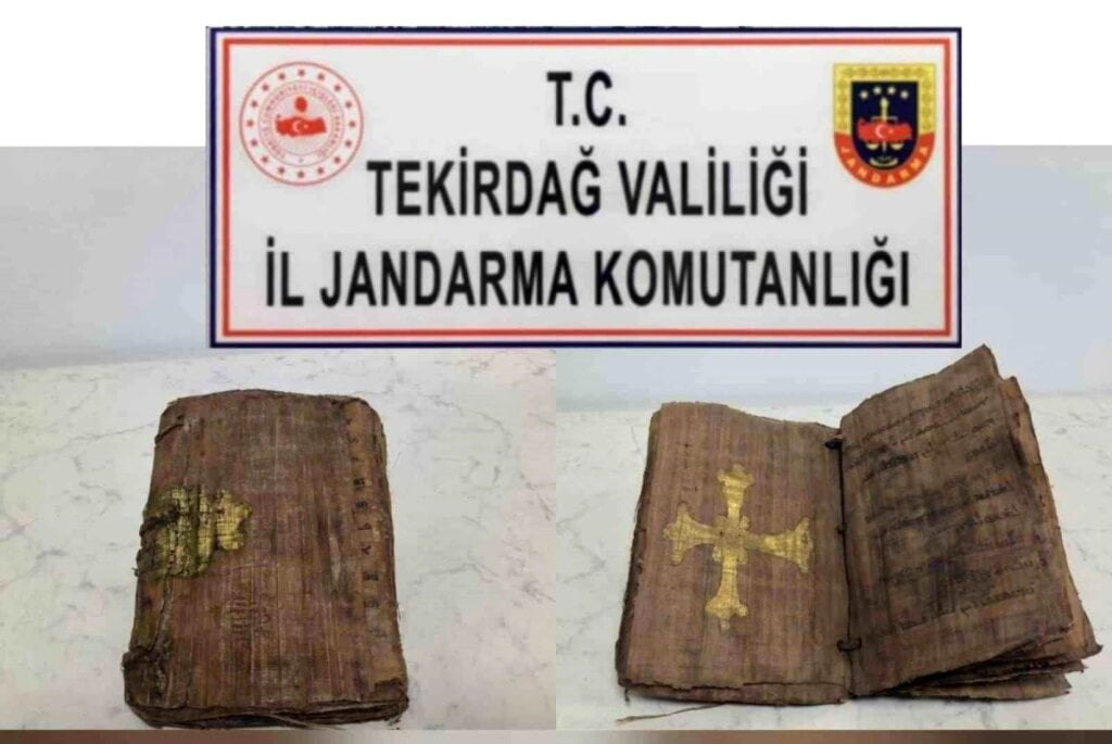 Tekirdağ’da Tarihi Eser Kaçakçılığı Operasyonu