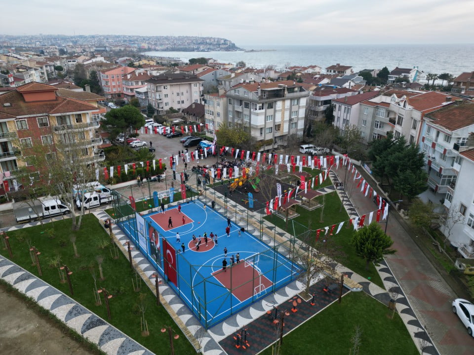 Tüten Sokak Park ve Spor Alanı için açılış töreni düzenlendi.