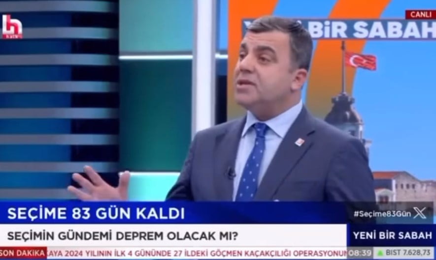 Doruk Bulut HalkTV ekranındaydı.