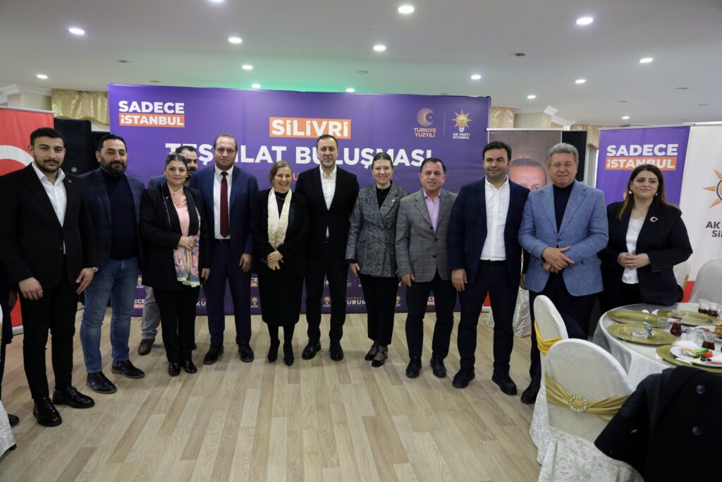 Ak Parti Silivri 2024 yılı ilk teşkilat buluşmasını gerçekleştirdi.