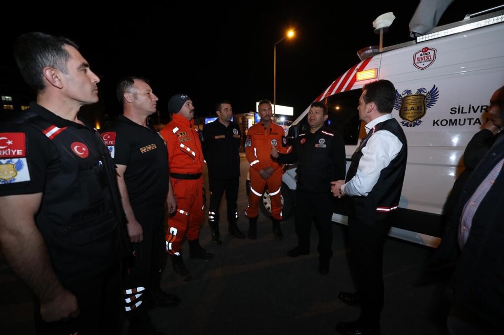 Silivri’den Tokat’a deprem desteği