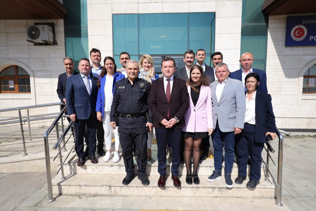 Balcıoğlu’ndan İlçe Emniyet Müdürlüğüne Ziyaret
