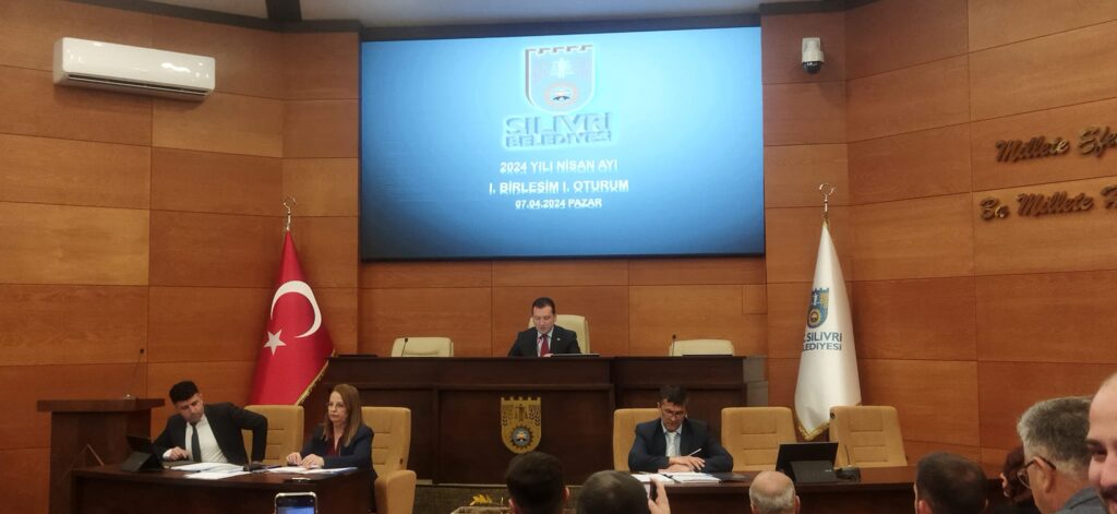 Silivri Belediyesi ilk Meclisinde görev dağılımı yapıldı.