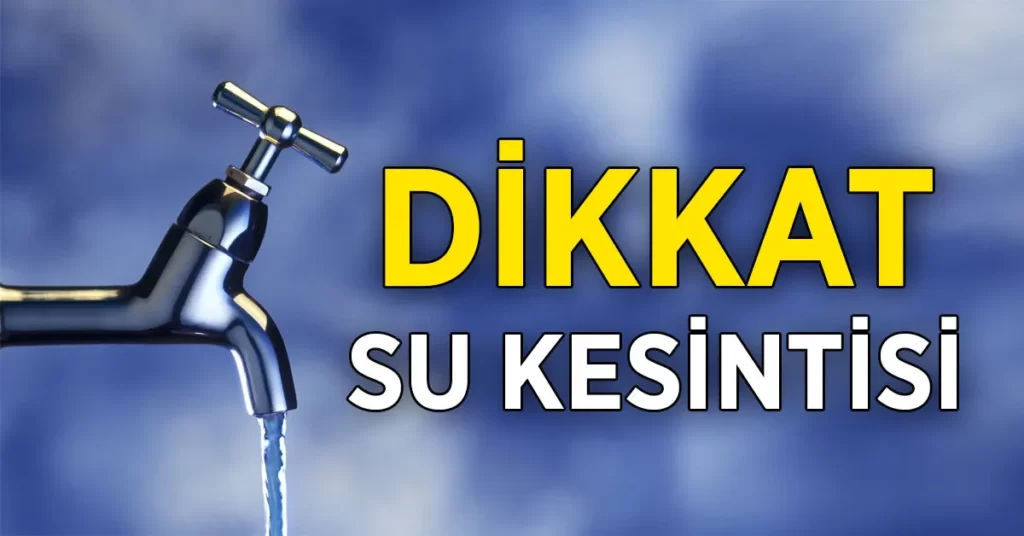 Silivri’de 12 saat su kesintisi