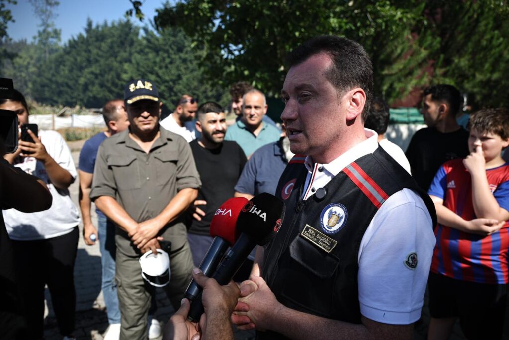 Balcıoğlu’ndan yangın sonrası açıklama