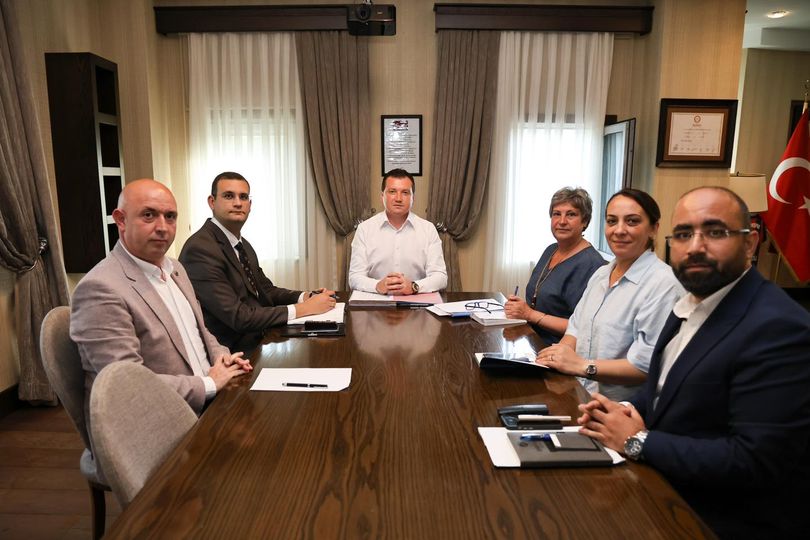 Başkan Yardımcıları ile ilk toplantı