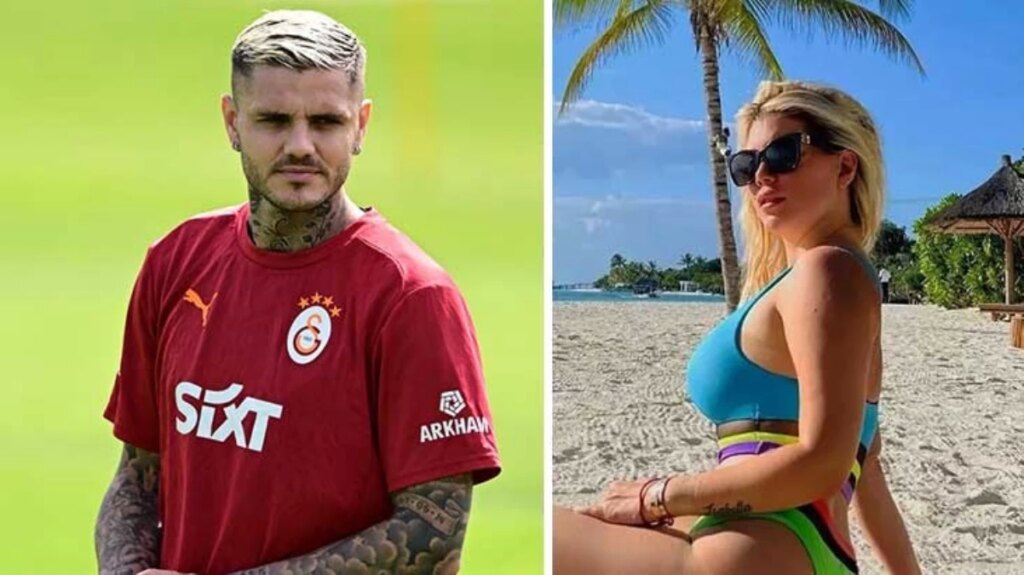 Kendisinden boşanma kararı alan Wanda Nara’nın üstsüz fotoğrafını paylaştı