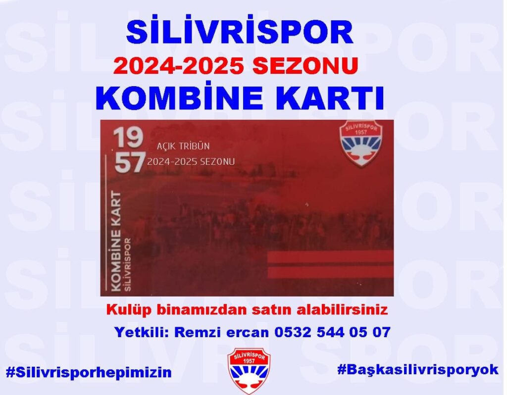 Silivrispor kombine kartı satışa çıktı.