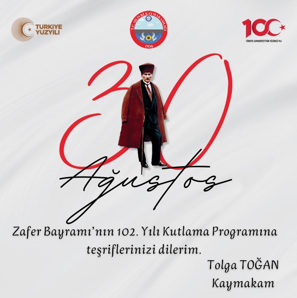 30 Ağustos Zafer Bayramı programı