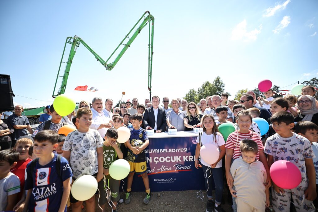 Yeni Kreşin temeli Değirmenköy’de atıldı.