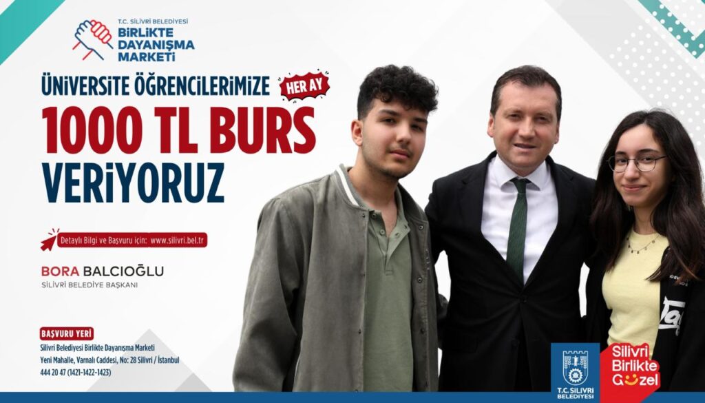 Üniversite Öğrencilerine 1000 TL Burs Desteği