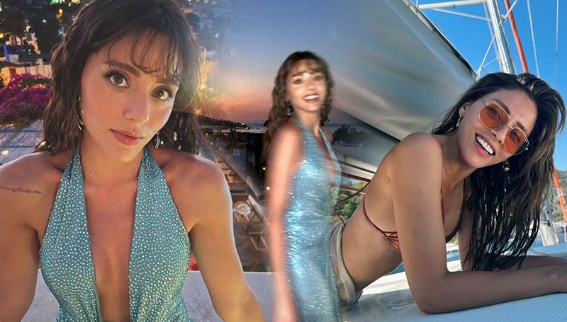 Sıla Türkoğlu tatil pozlarını paylaştı