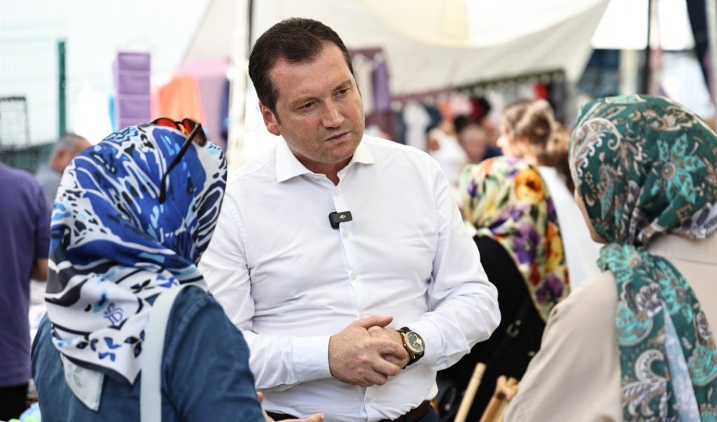 Balcıoğlu’ndan, Silivri Semt Pazarına Ziyaret