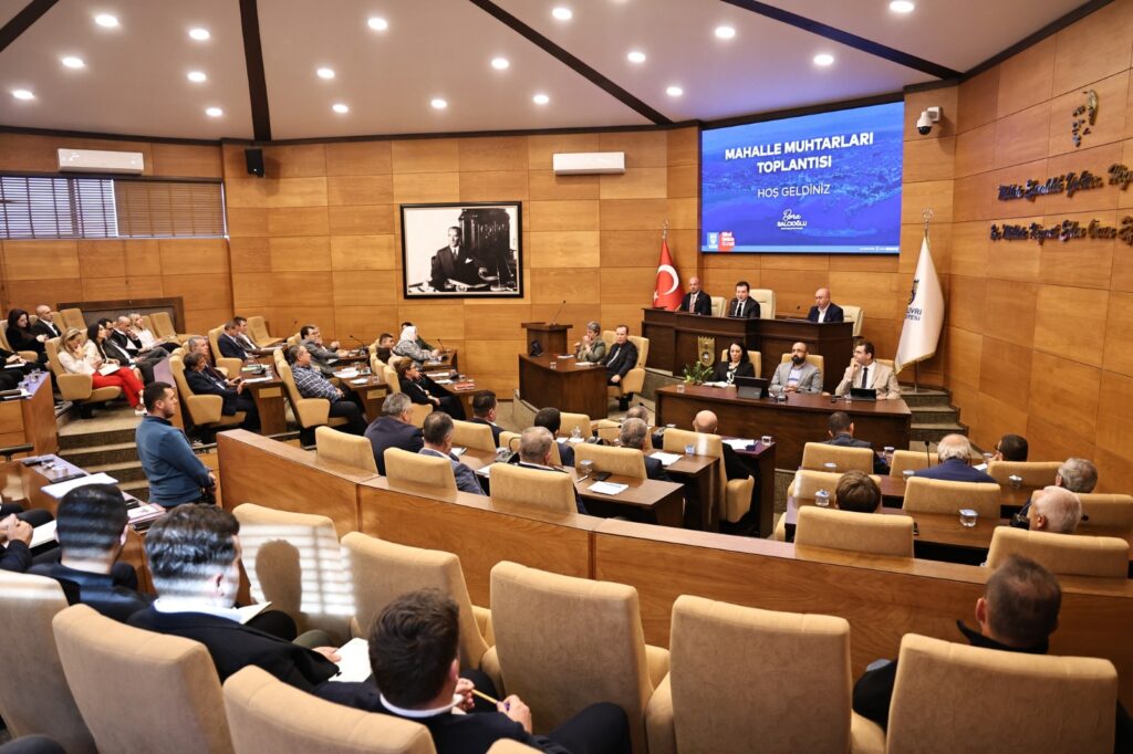 Balcıoğlu, Mahalle Muhtarlarıyla Toplantı Gerçekleştirdi