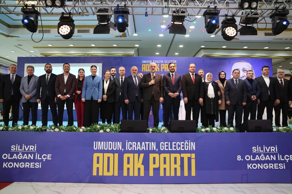 Silivri AKP İlçe Başkanlığı’nda Sami Barlas dönemi başladı.