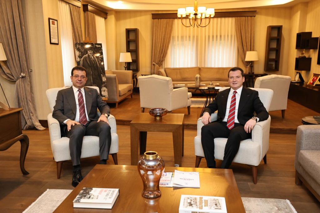 Balcıoğlu, İmamoğlu’nu ağırladı