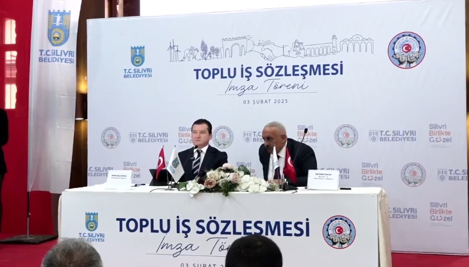 Silivri Belediyesi’nde toplu iş sözleşmesi yenilendi.