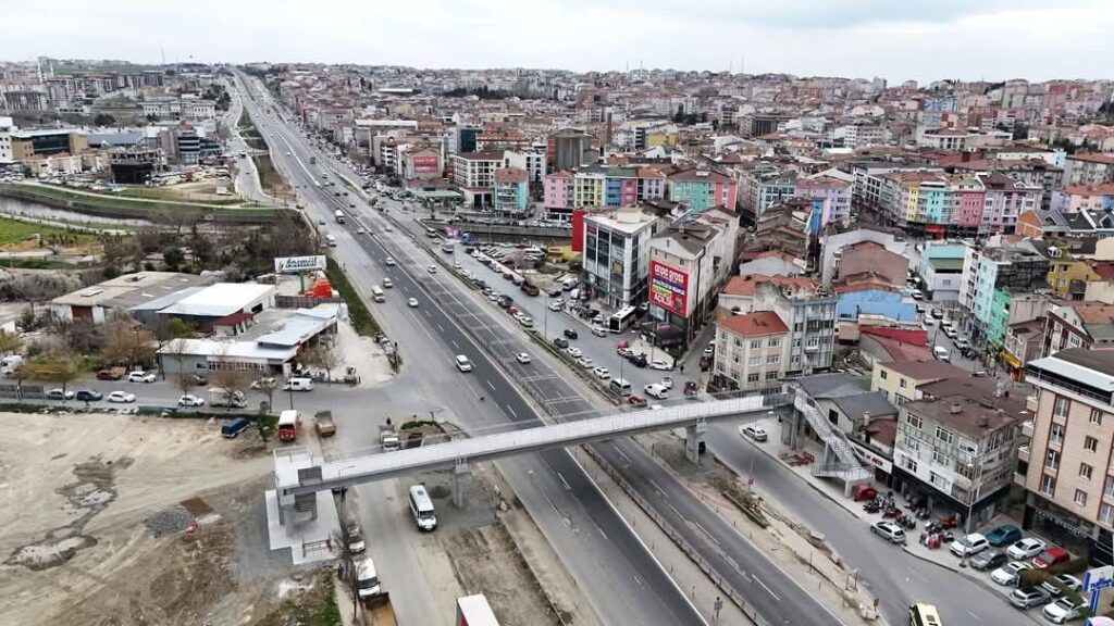 Eski Sanayi Üst Geçidi kullanıma açıldı.