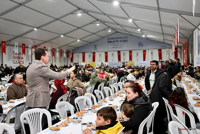 İlk iftar şehit aileleriyle…
