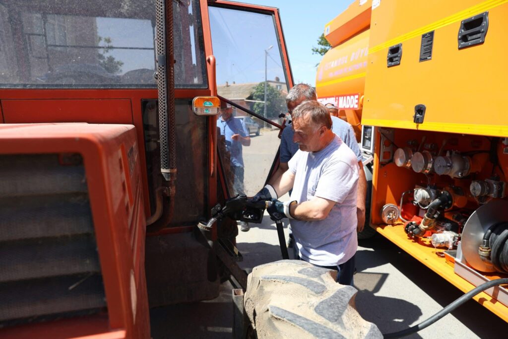Çiftçilere mazot desteği