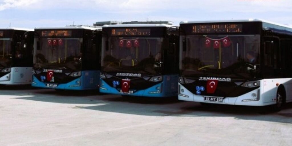 Tekirdağ’da Kurban Bayramı’nda toplu taşıma ücretsiz