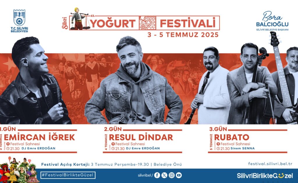 Silivri’ye Yoğurt Festivali Coşkusu geliyor.