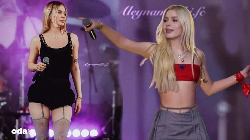 Aleyna Tilki göbek dansıyla salladı