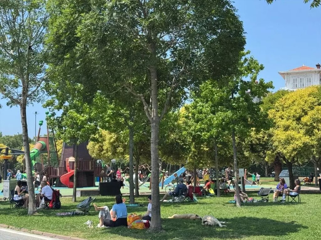 İstanbul’da Kurban Bayramı’nda Plajlarda Yoğunluk