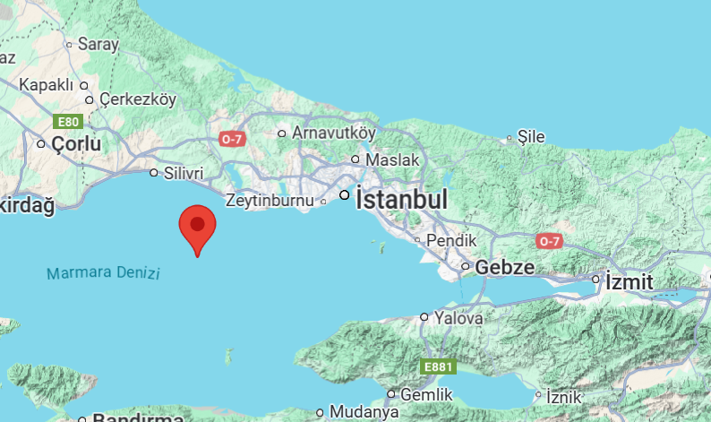 Marmara’da akşam saatlerindeki deprem korkuttu