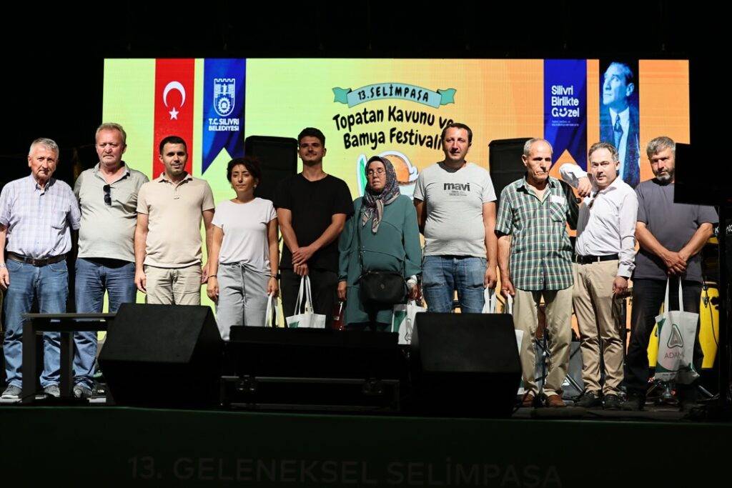 Selimpaşa Kavun ve Bamya Festivali’nde En İyiler Belli Oldu