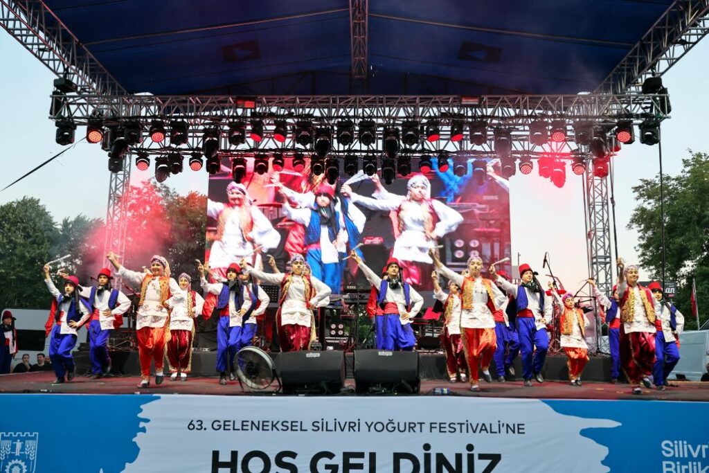 63. Silivri Yoğurt Festivali sona erdi