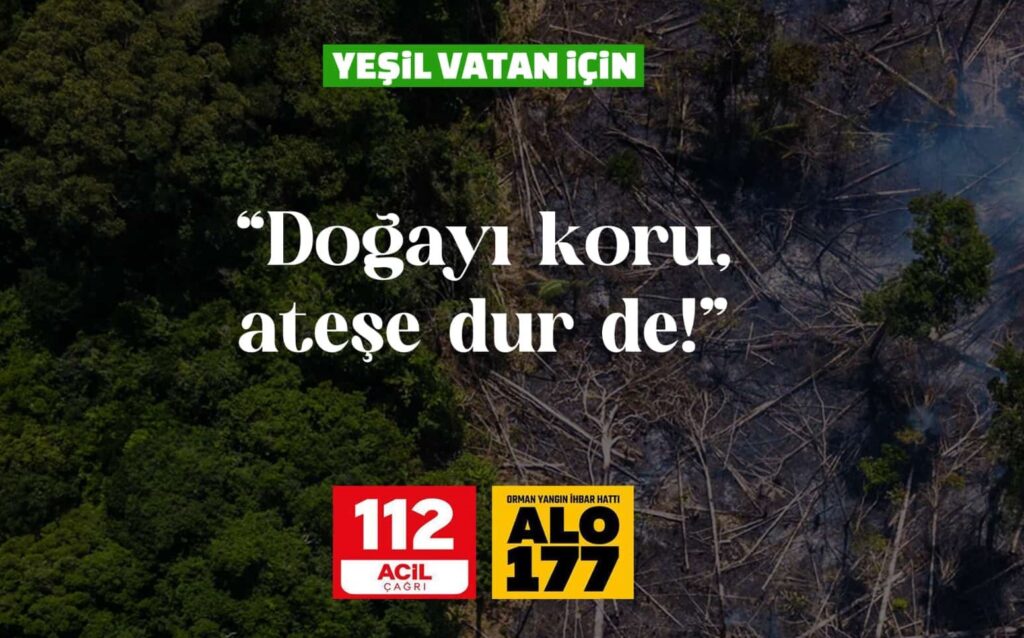 AKP Silivri İlçe’den Orman Yangınlarına Karşı Uyarı: “Yeşil Vatanımıza Sahip Çıkalım”