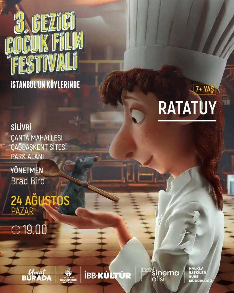 Gezici Çocuk Film Festivali Silivri’de! 21-24 Ağustos’ta Çocuklarla Buluşuyor