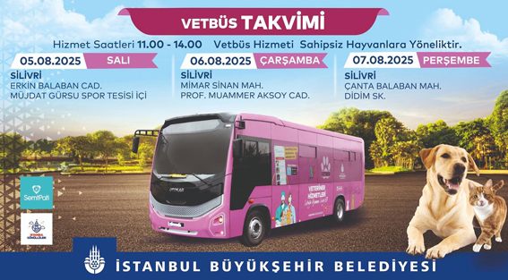 İBB Vetbüs Silivri’de: Ücretsiz Veteriner Hizmeti