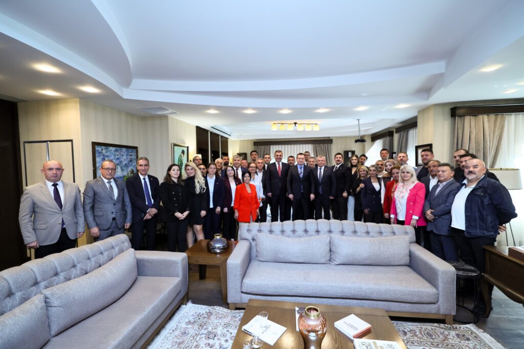 CHP Silivri İlçe Başkanı Doruk Bulut ve Yönetimi,  Balcıoğlu’nu Ziyaret Etti