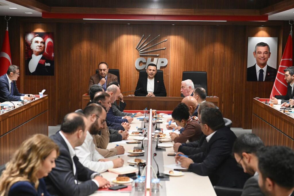 CHP il Merkezinde İlçe Başkanları Toplantısı