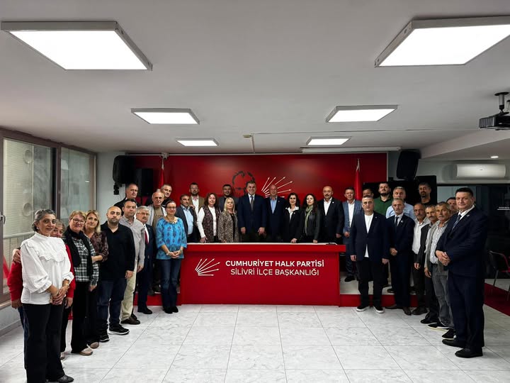 Silivri Muhtarlarından CHP İlçe Başkanı Doruk Bulut’a Hayırlı Olsun Ziyareti